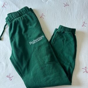 Budweiser sweatpants pacsun